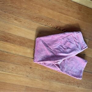 Pilcro pink/coral corduroy Casual Pants
